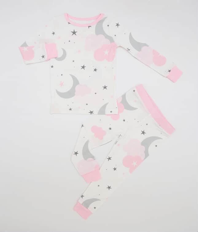 Moon & Blossom Kids' PJ Set